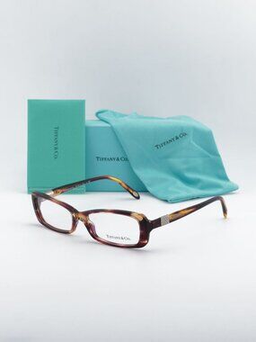 Tiffany & Co TF2070-B 8081 Rectangle Eyeglasses - Spotted Violet 53mm